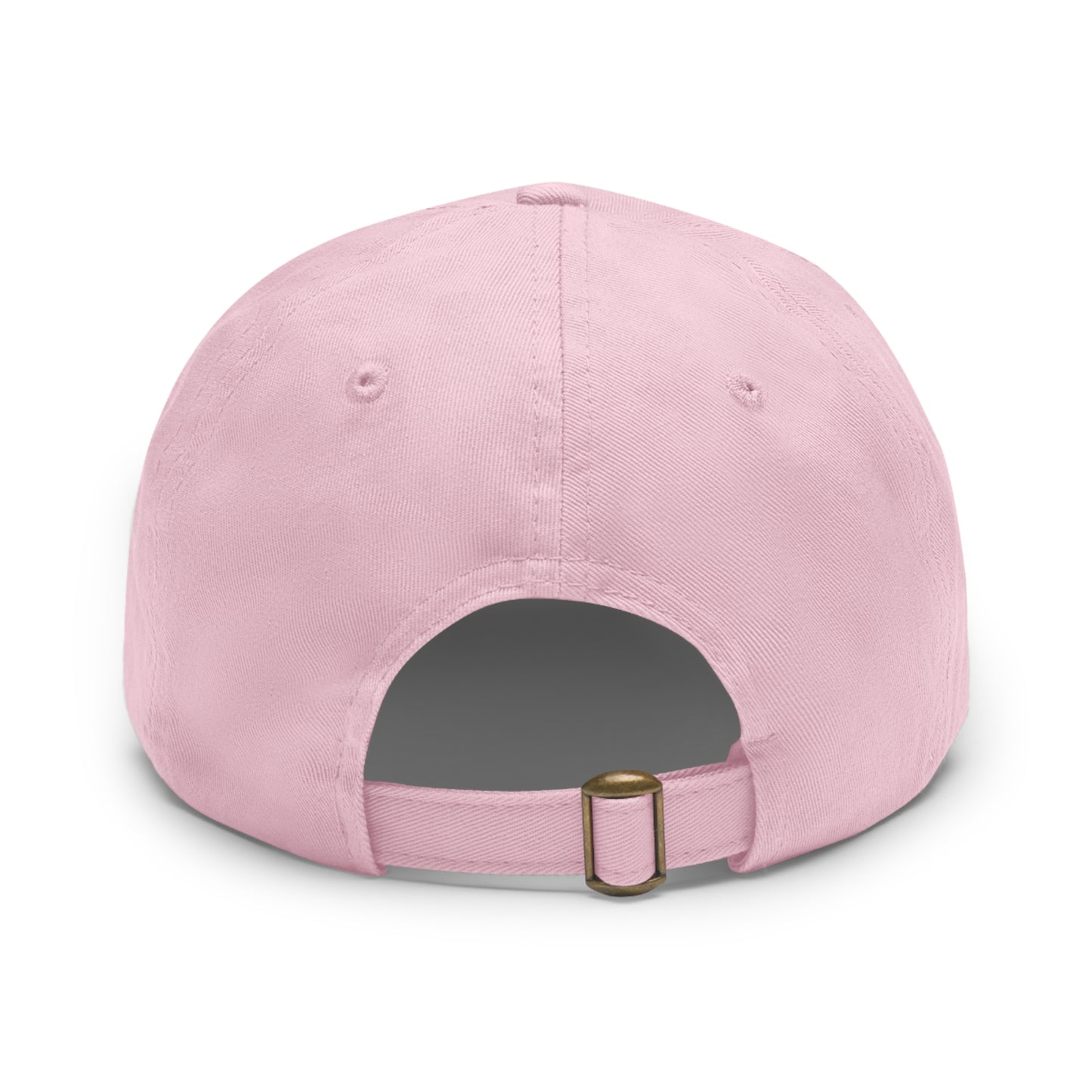 OG 2 Dad Hat with Leather Patch (Round)