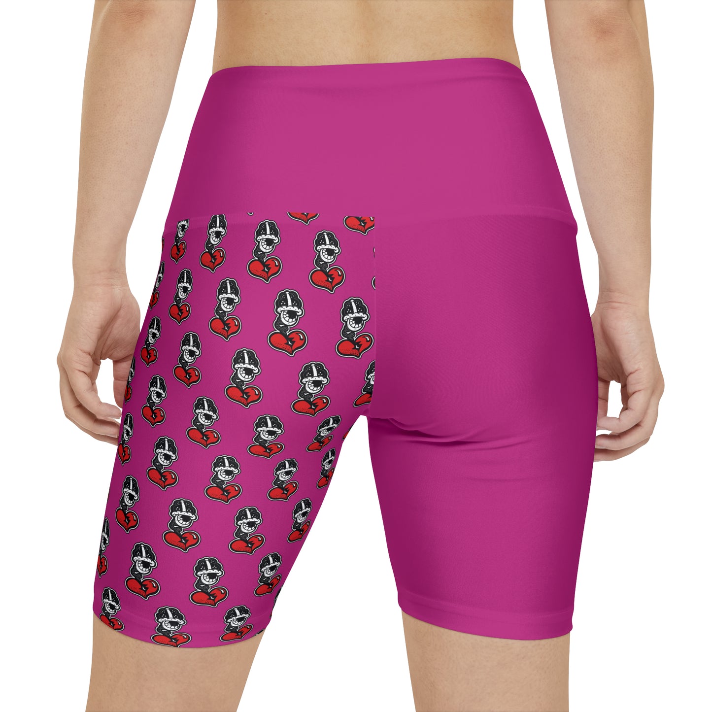 PeliFlem Women's Workout Shorts (AOP)