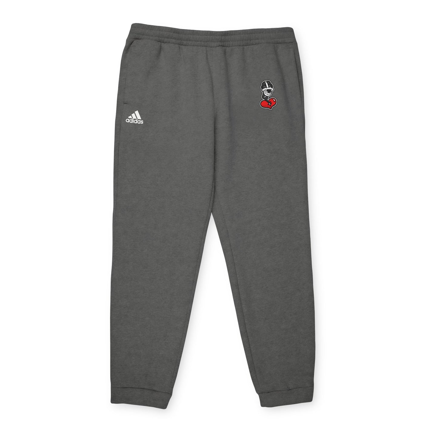 Adidas Unisex Fleece Joggers with DrippyFish Design