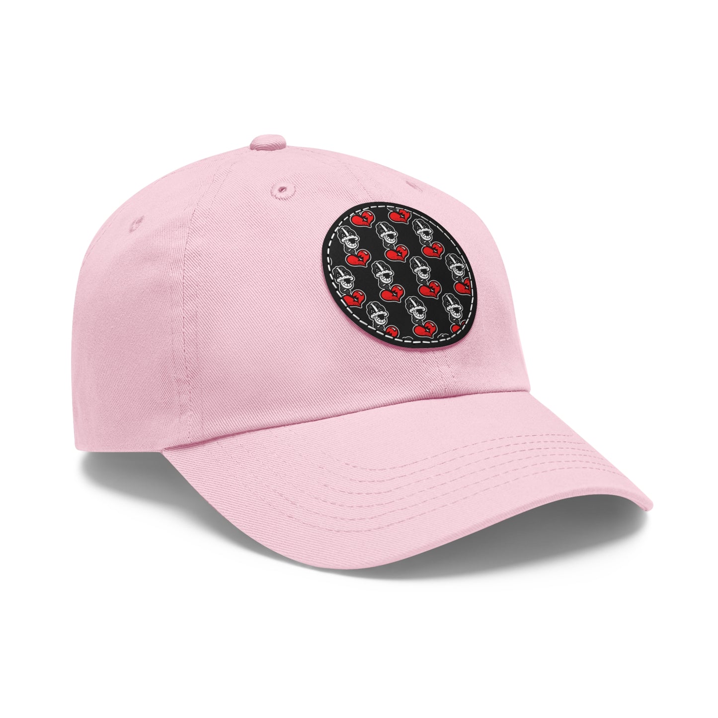 OG 2 Dad Hat with Leather Patch (Round)