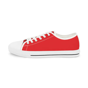 "963" Red DF Collection (Men's Low Top Sneakers)