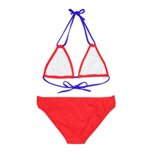 Load image into Gallery viewer, Red Fish Strappy Bikini Set (AOP)