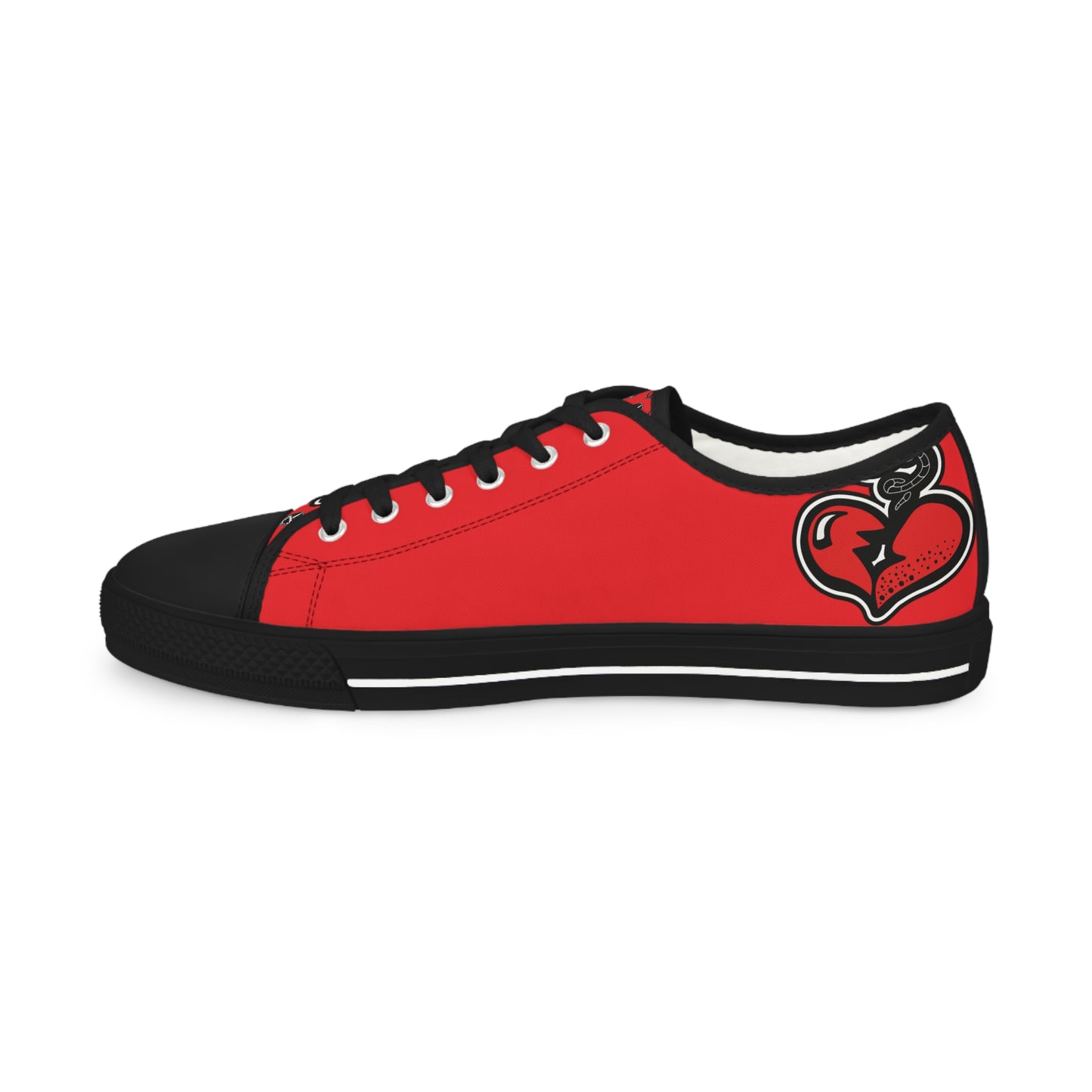 "963" Red DF Collection (Men's Low Top Sneakers)