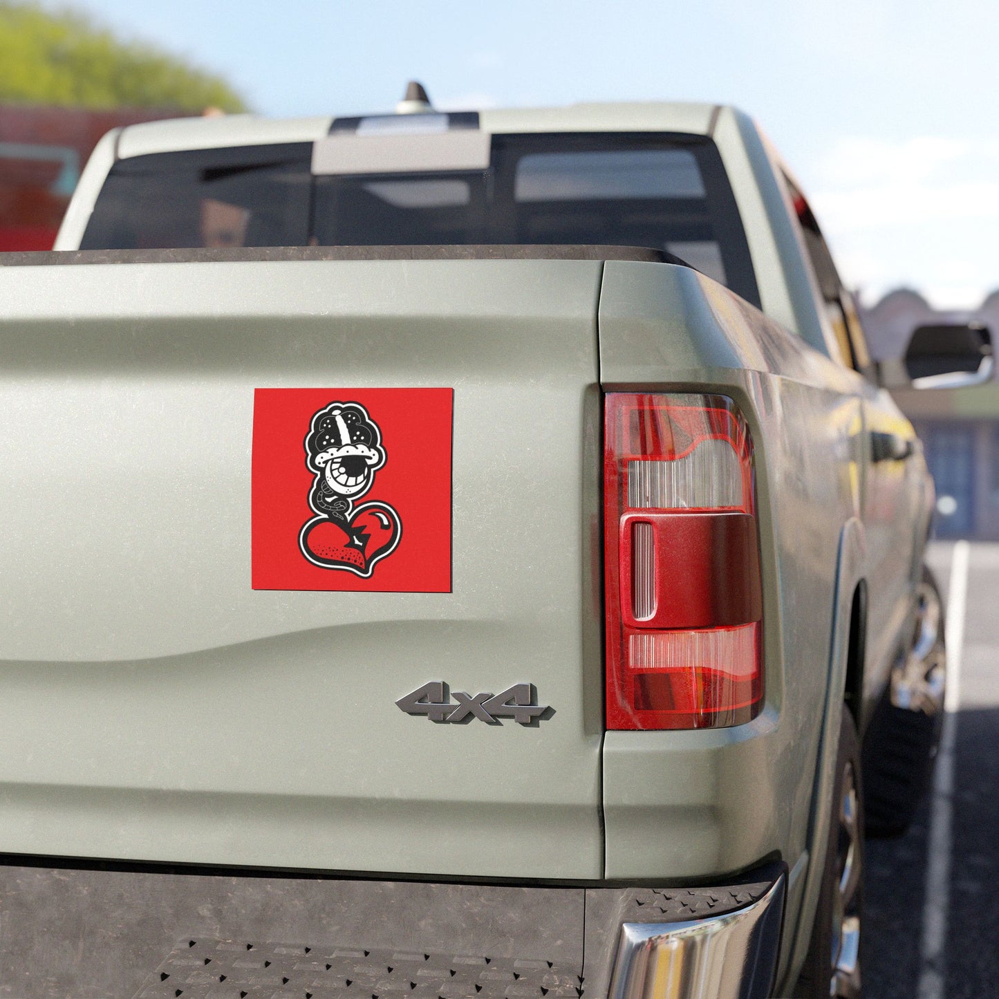 DrippyFish "Vinyl Car Magnet"