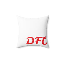 Load image into Gallery viewer, &quot;DFC&quot; Spun Polyester Square Pillow