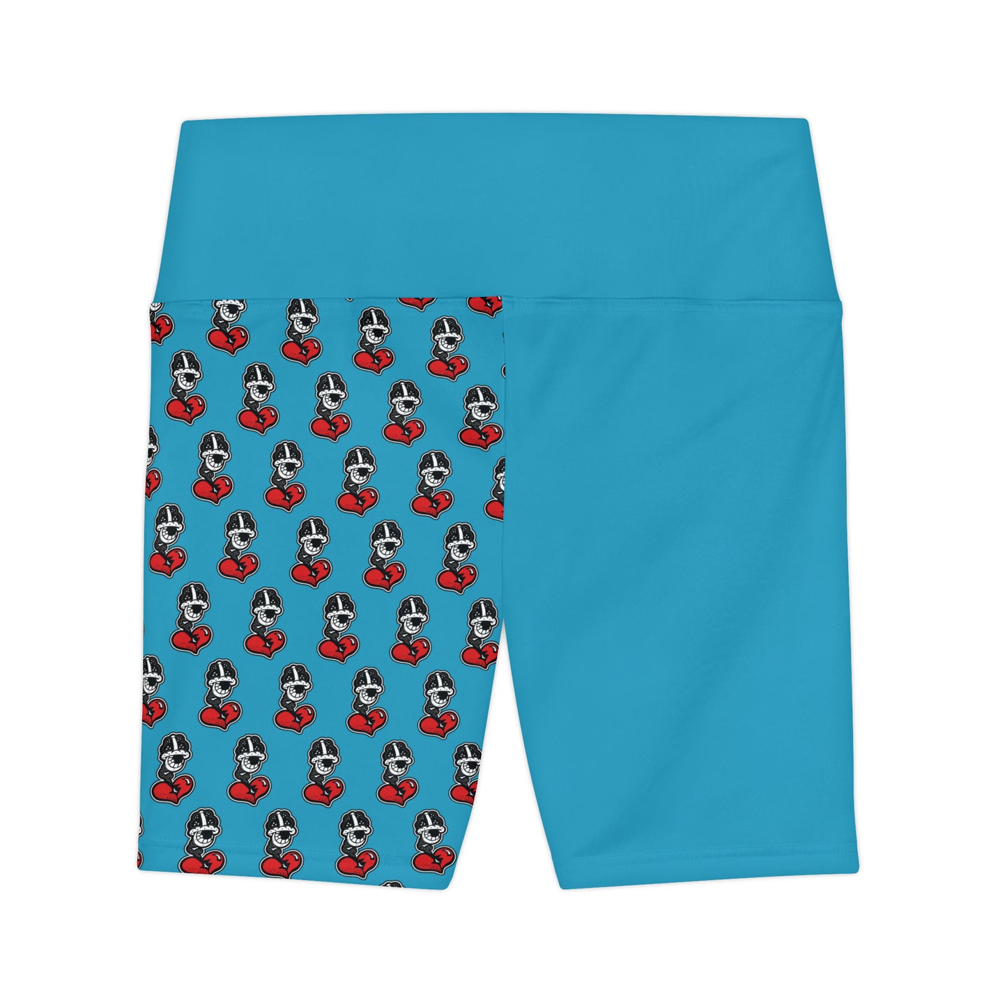 Turq Women's Workout Shorts (AOP)