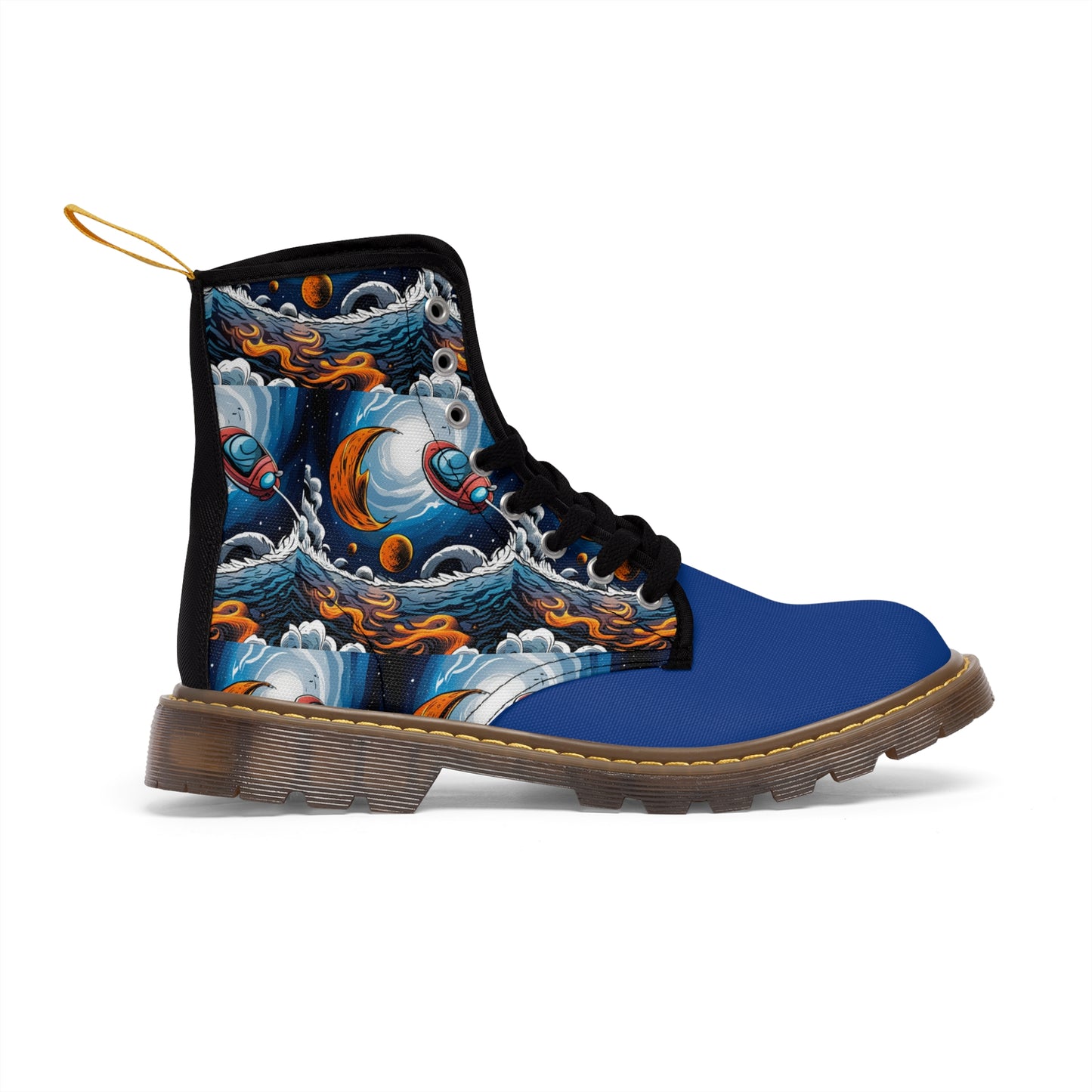 "Take Off" Blue Women's Martin Boots