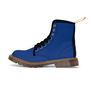 "Take Off" Blue Women's Martin Boots
