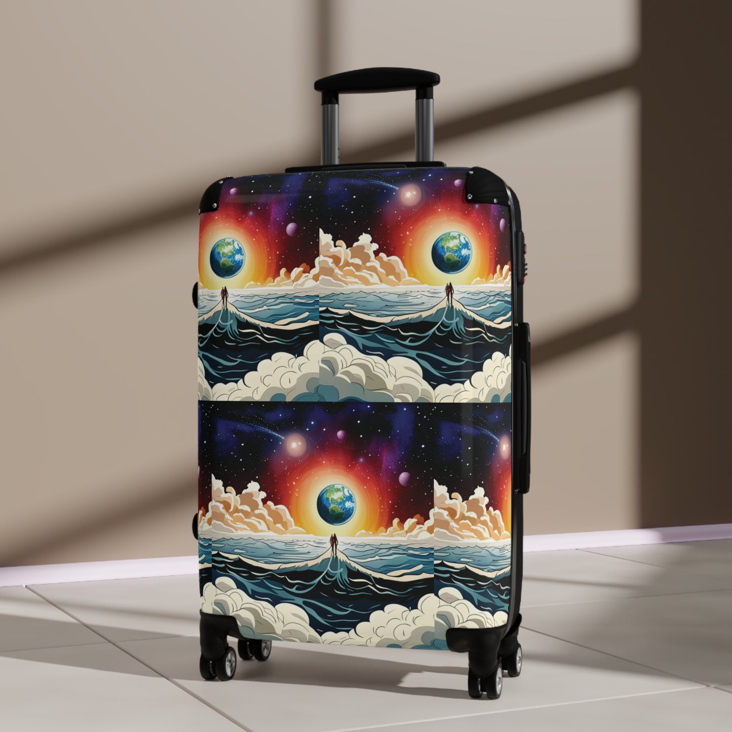 "Atoms Evening" DF Collection Suitcase