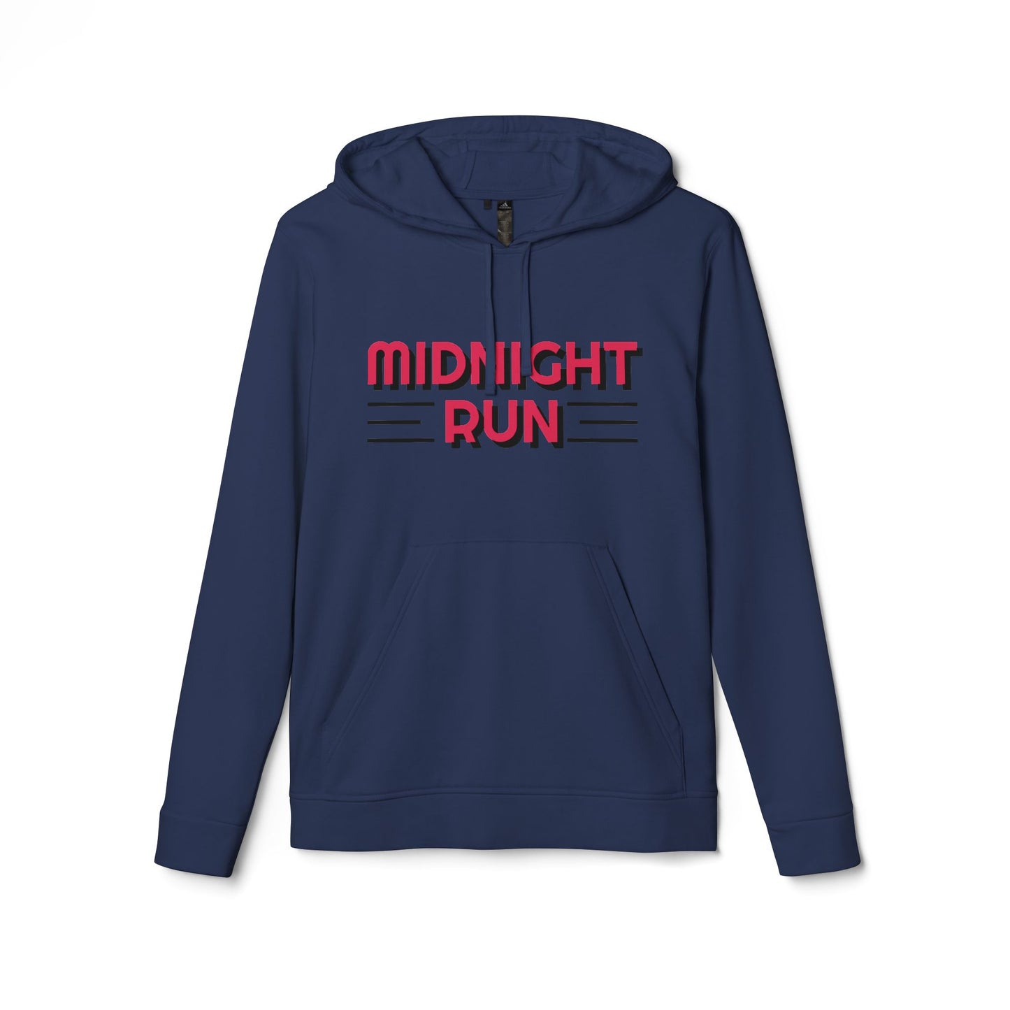 Adidas Unisex Fleece Hoodie - Midnight Run Design