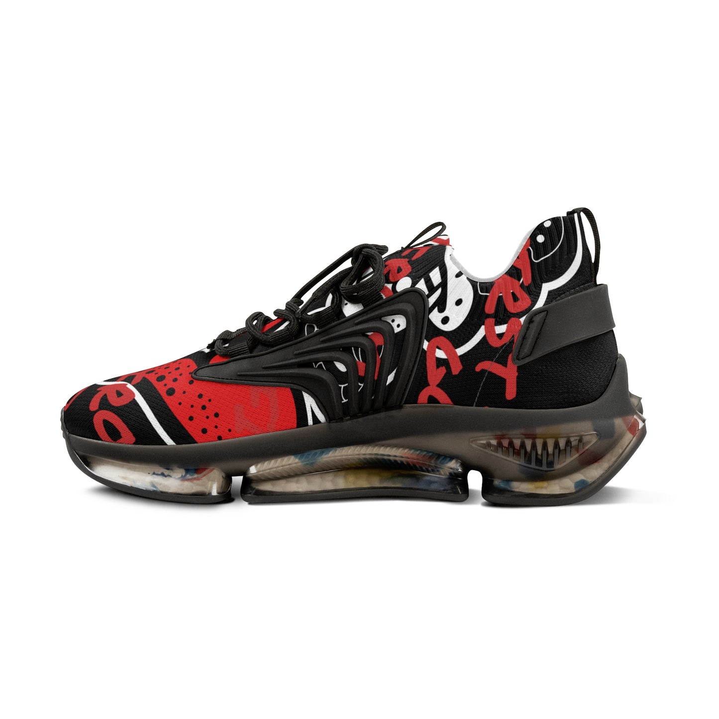 Wilde Ones "First From God" Black Men's Sneakers