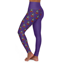 Load image into Gallery viewer, Haze High Waisted Yoga Leggings (AOP)