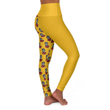 Load image into Gallery viewer, Tweety High Waisted Yoga Leggings (AOP)