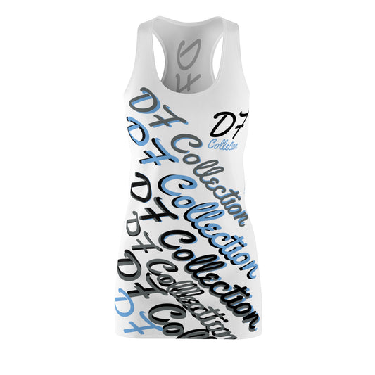 "DF COLLECTION" 80's Coca Women's Cut & Sew Racerback Dress