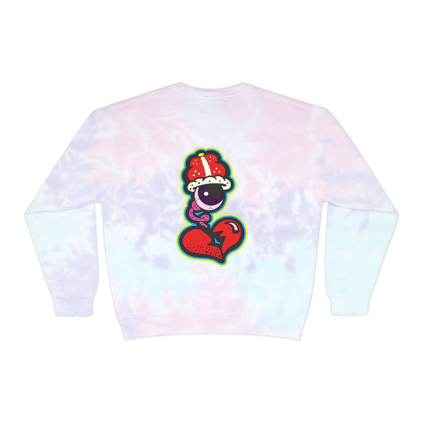 DF Collection Retro Unisex Tie-Dye Sweatshirt