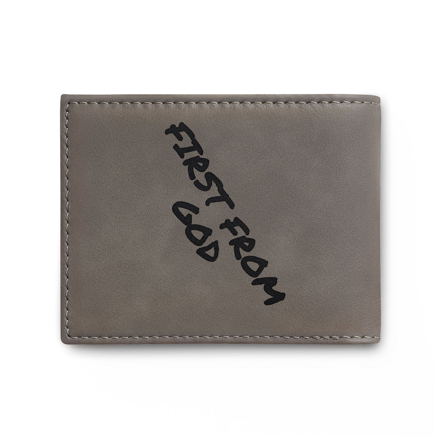 Bi-Fold Wallet —"First From God" Script