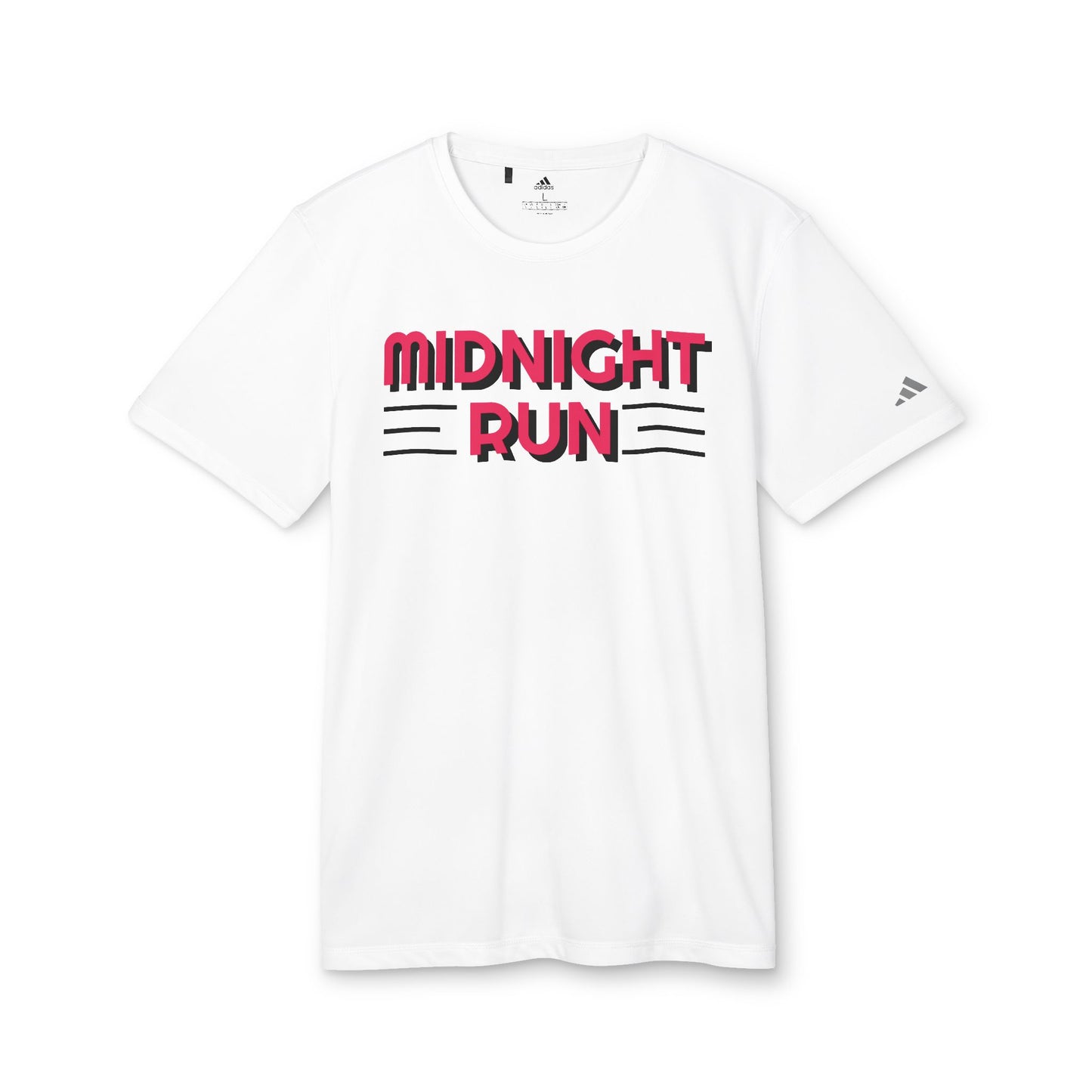 "12 am" adidas® Unisex Sport T-shirt by WildeTuna