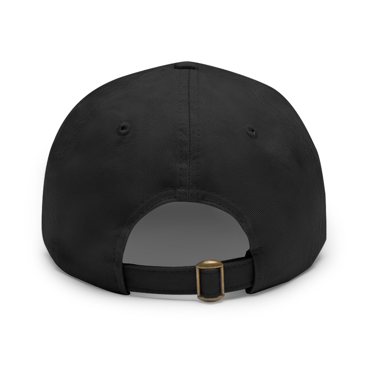 OG 2 Dad Hat with Leather Patch (Round)