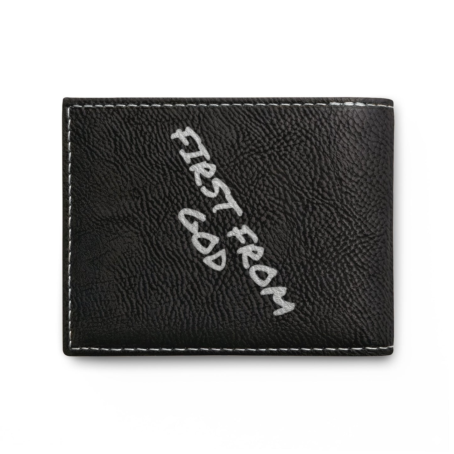 Bi-Fold Wallet —"First From God" Script