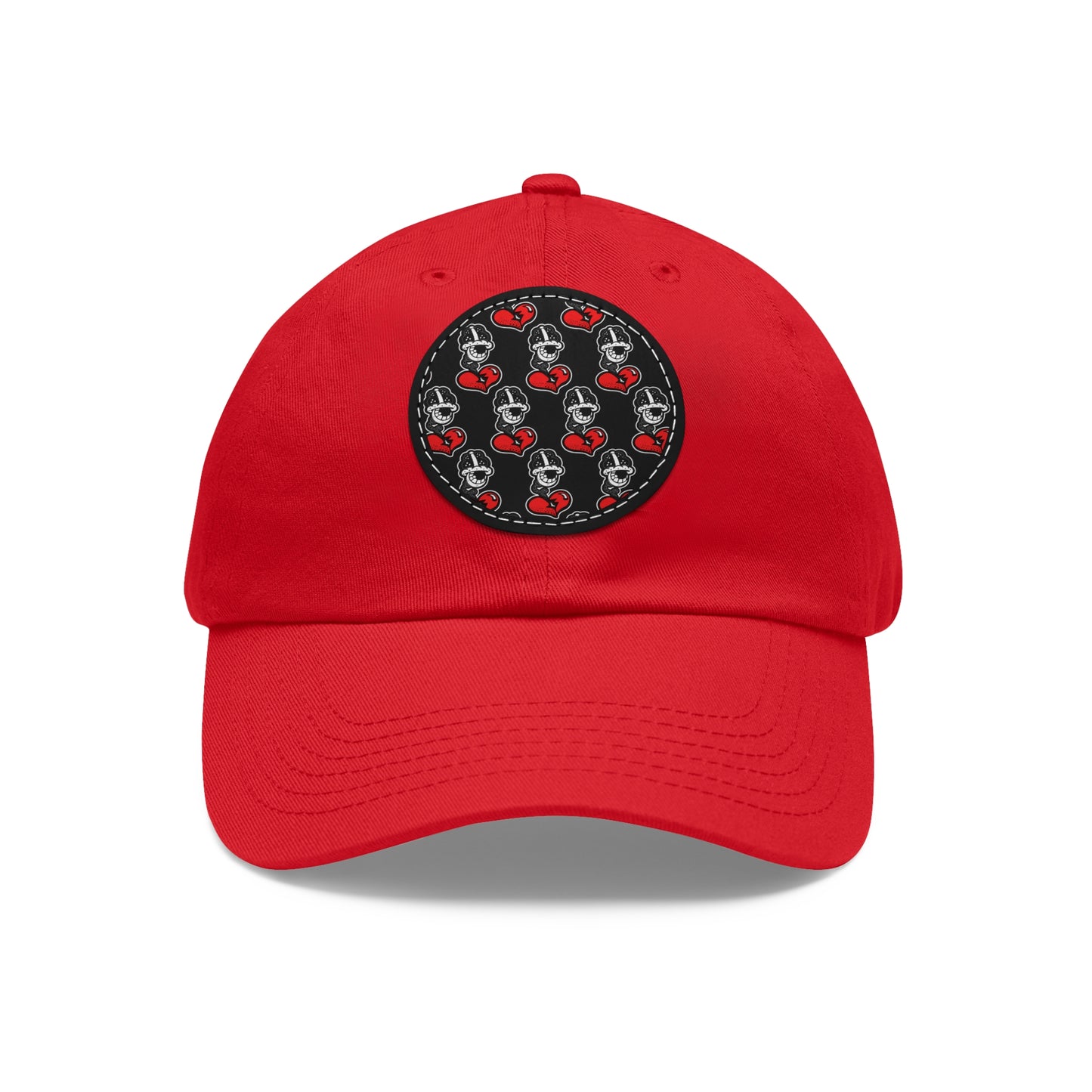 OG 2 Dad Hat with Leather Patch (Round)