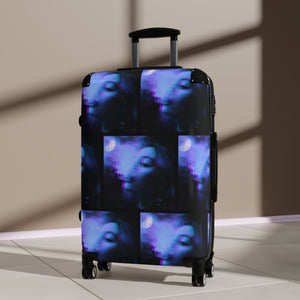 "Moon Rocks" Black Suitcase