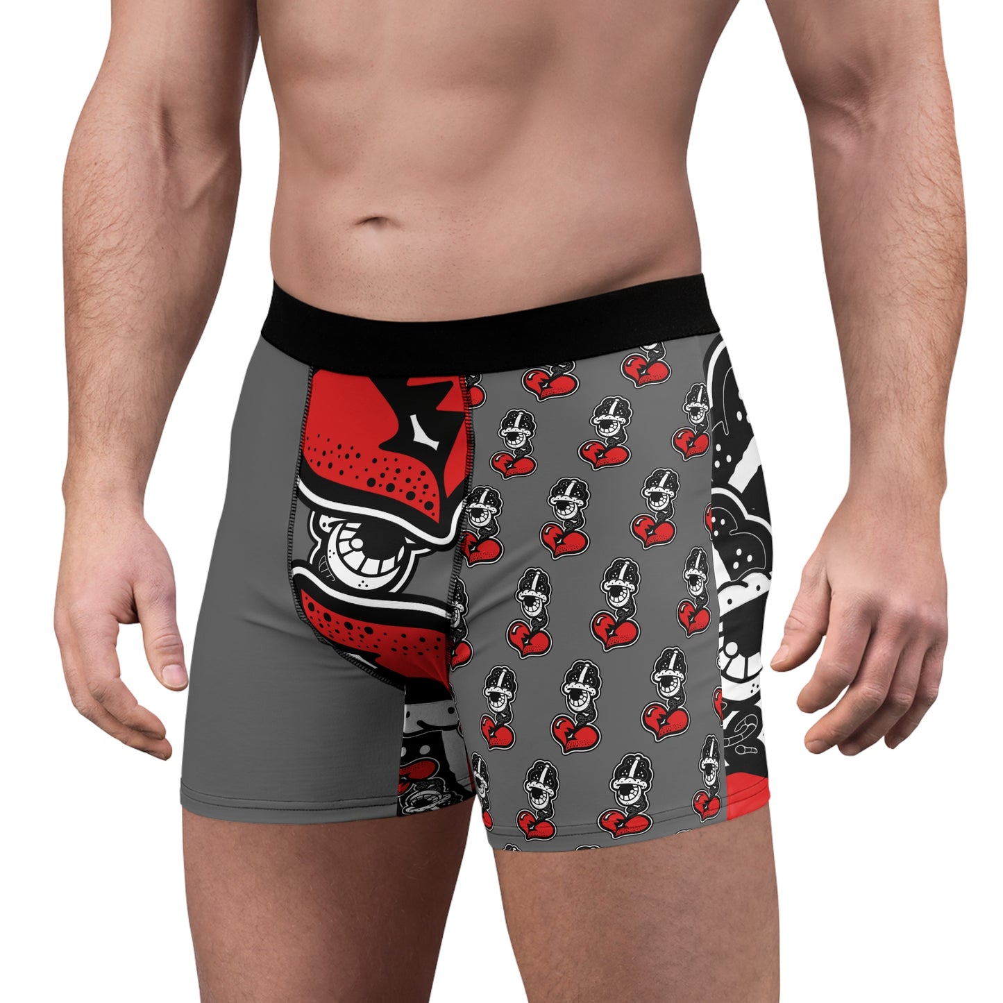 "DFC" Grey Men's Boxer Briefs