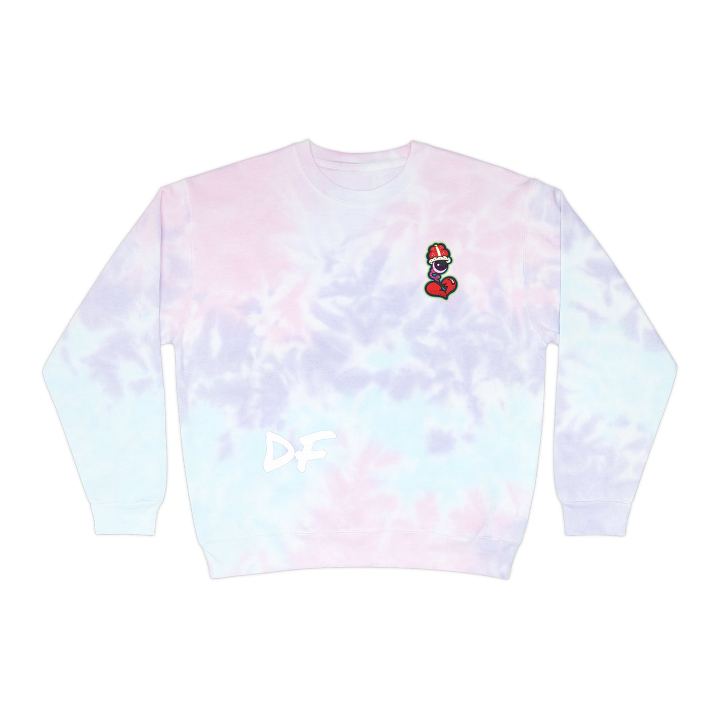 DF Collection Retro Unisex Tie-Dye Sweatshirt