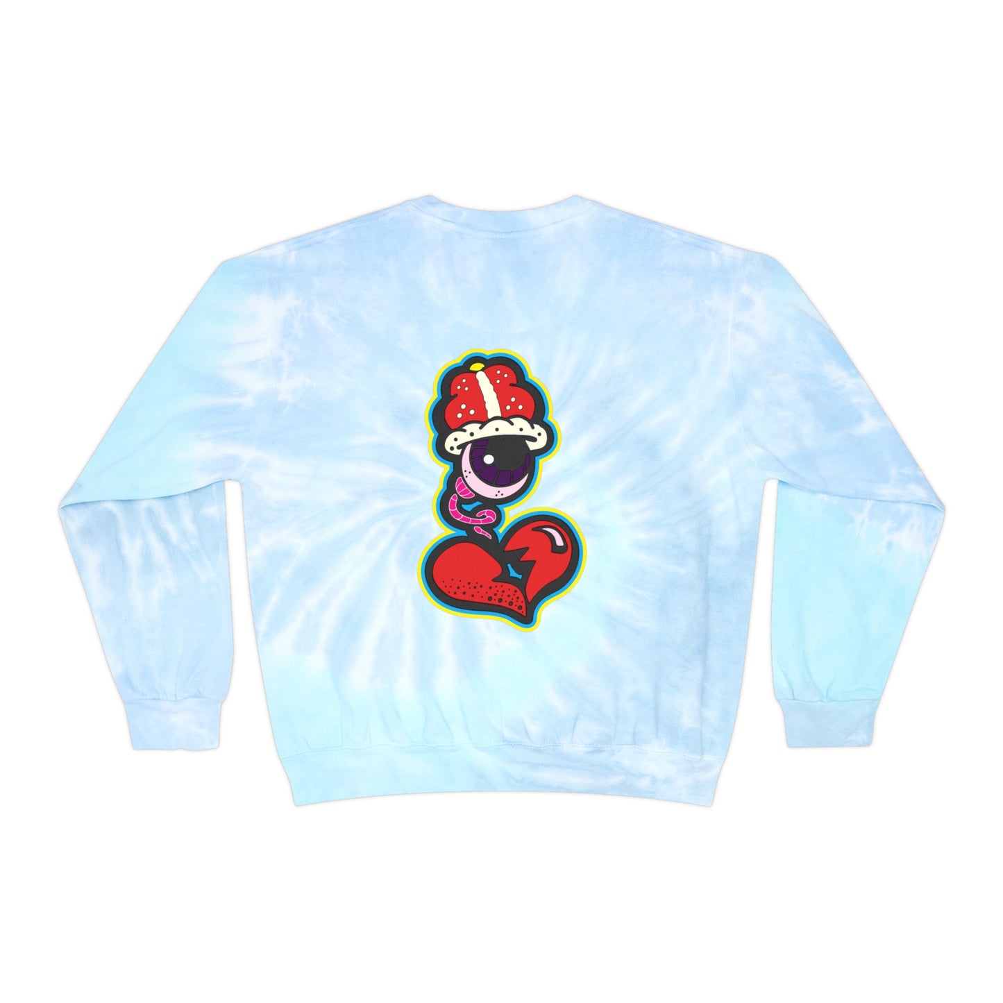 DF Collection Retro Unisex Tie-Dye Sweatshirt