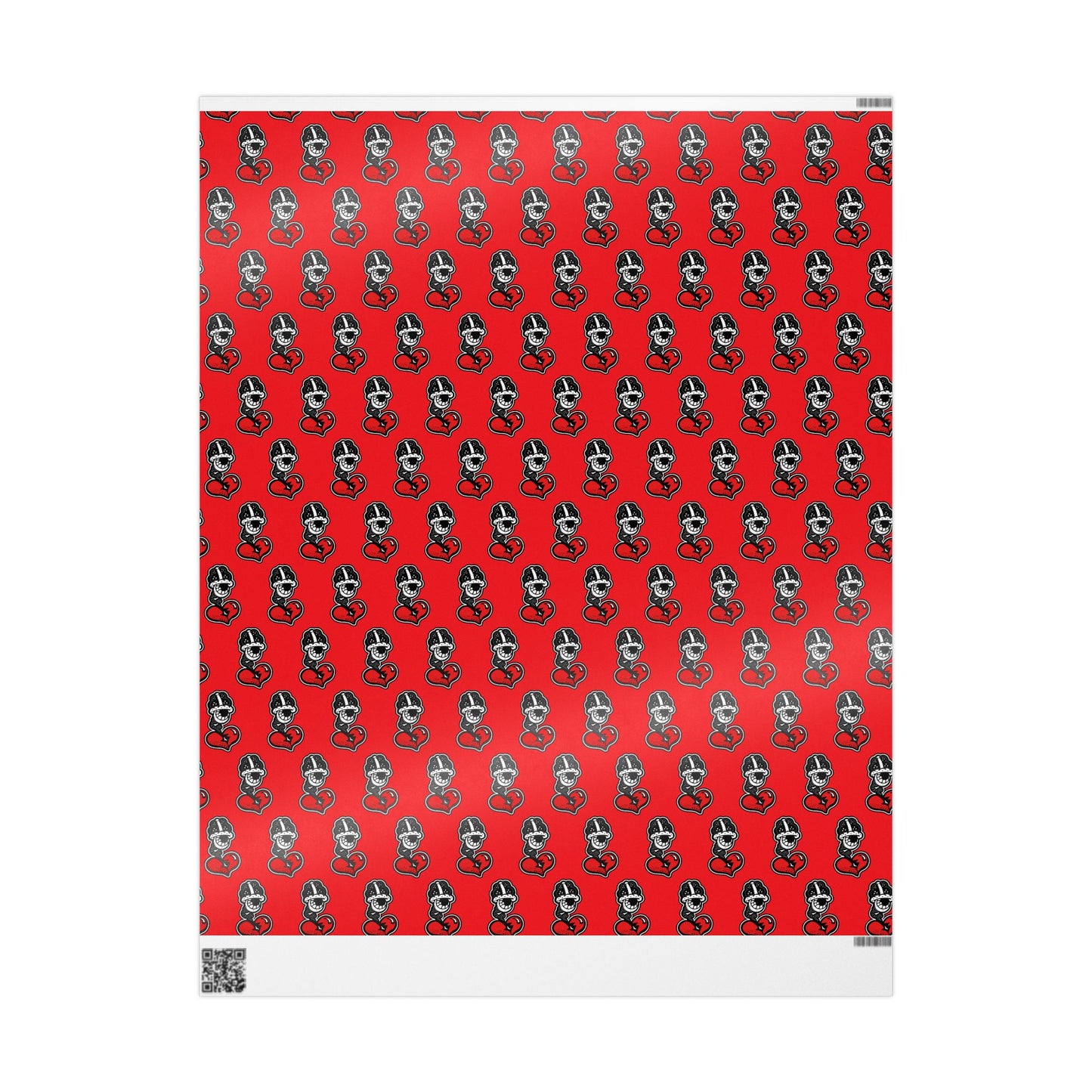 DrippyFish Red Boxing Themed Gift Wrapping Paper