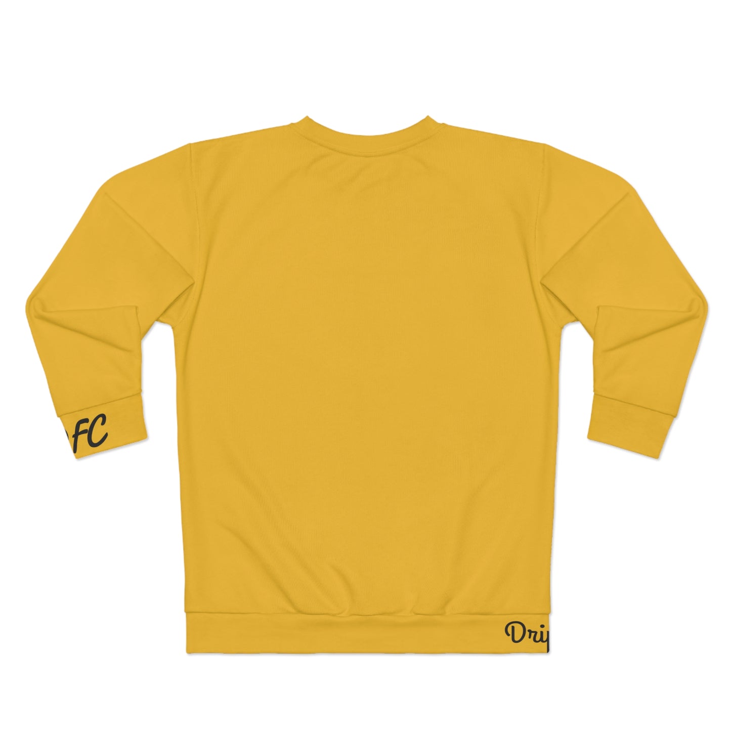 "Par 4" Yellow Unisex Sweatshirt (AOP)