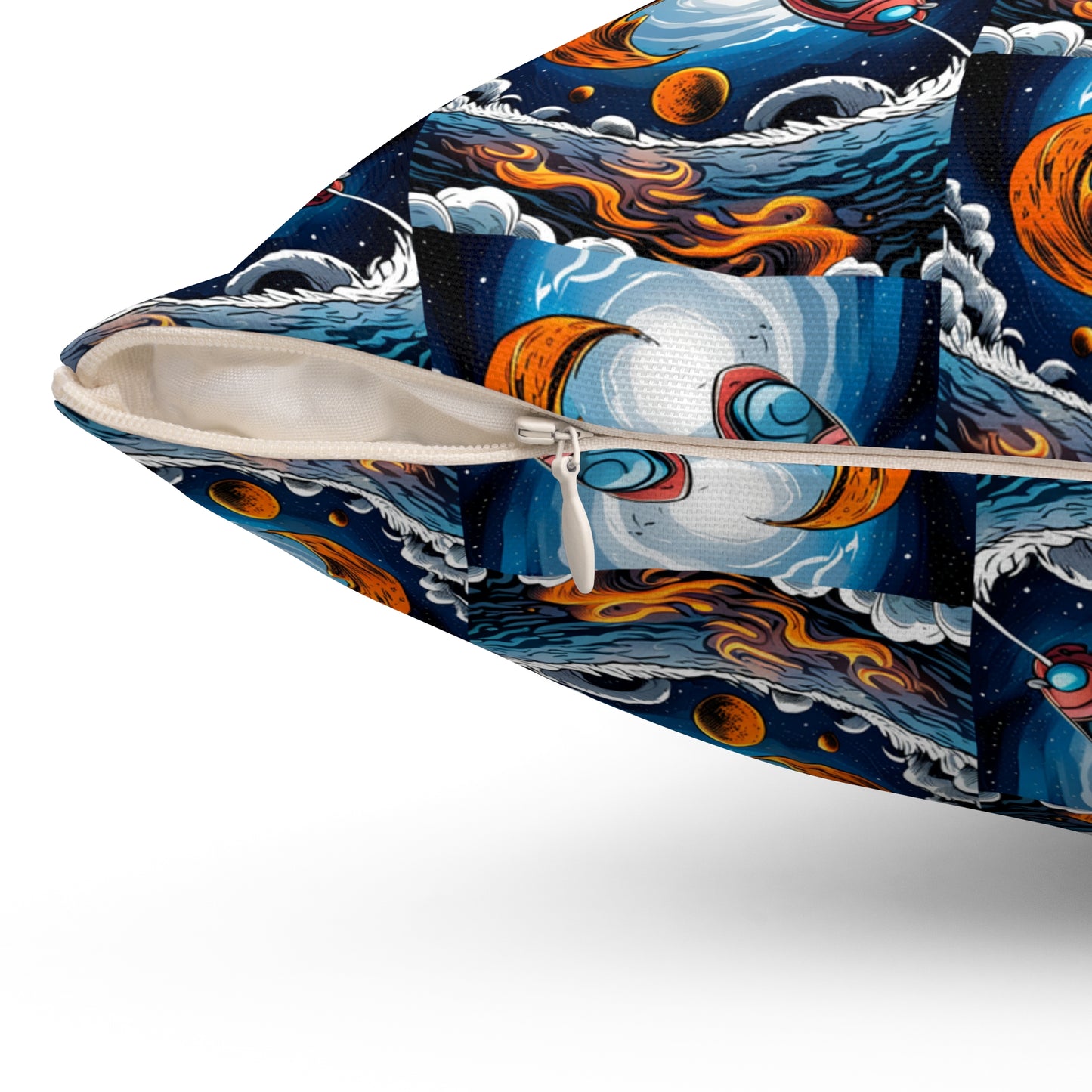 "Inner Stellar" DF Collection Spun Polyester Square Pillow