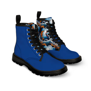 "Take Off" Blue Women's Martin Boots