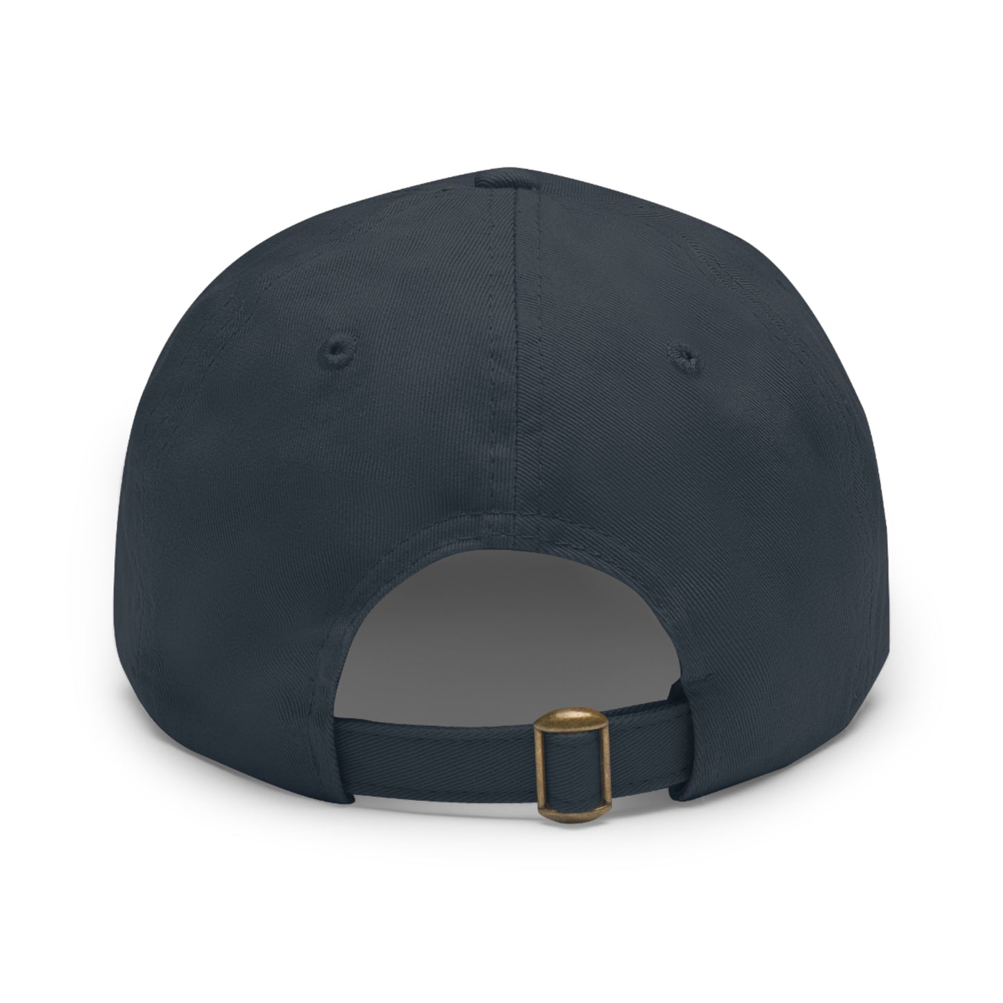 OG 2 Dad Hat with Leather Patch (Round)