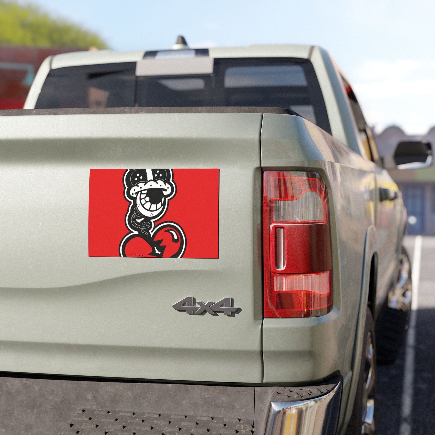 DrippyFish "Vinyl Car Magnet"