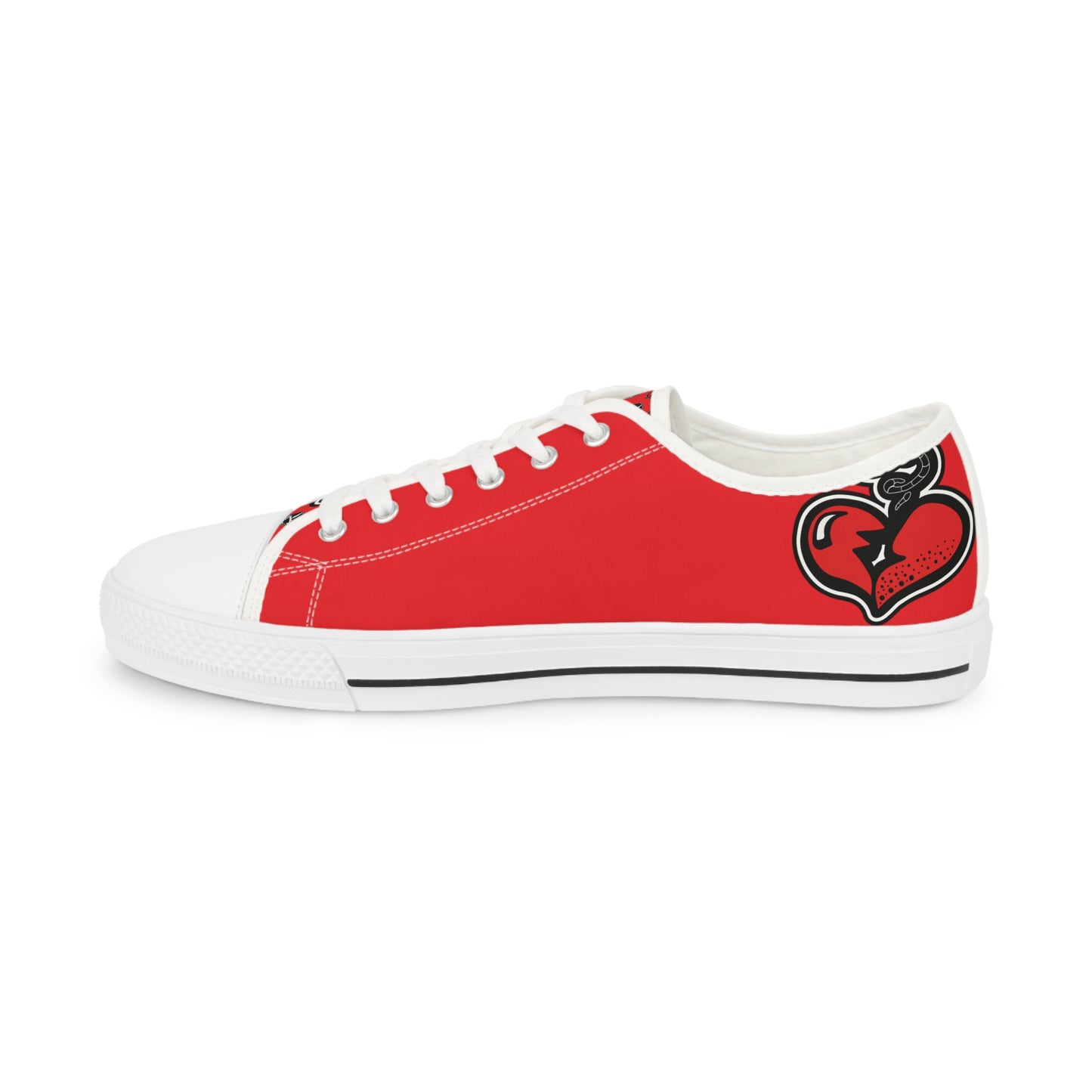 "963" Red DF Collection (Men's Low Top Sneakers)