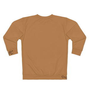 "Par 5" Tan Unisex Sweatshirt (AOP)