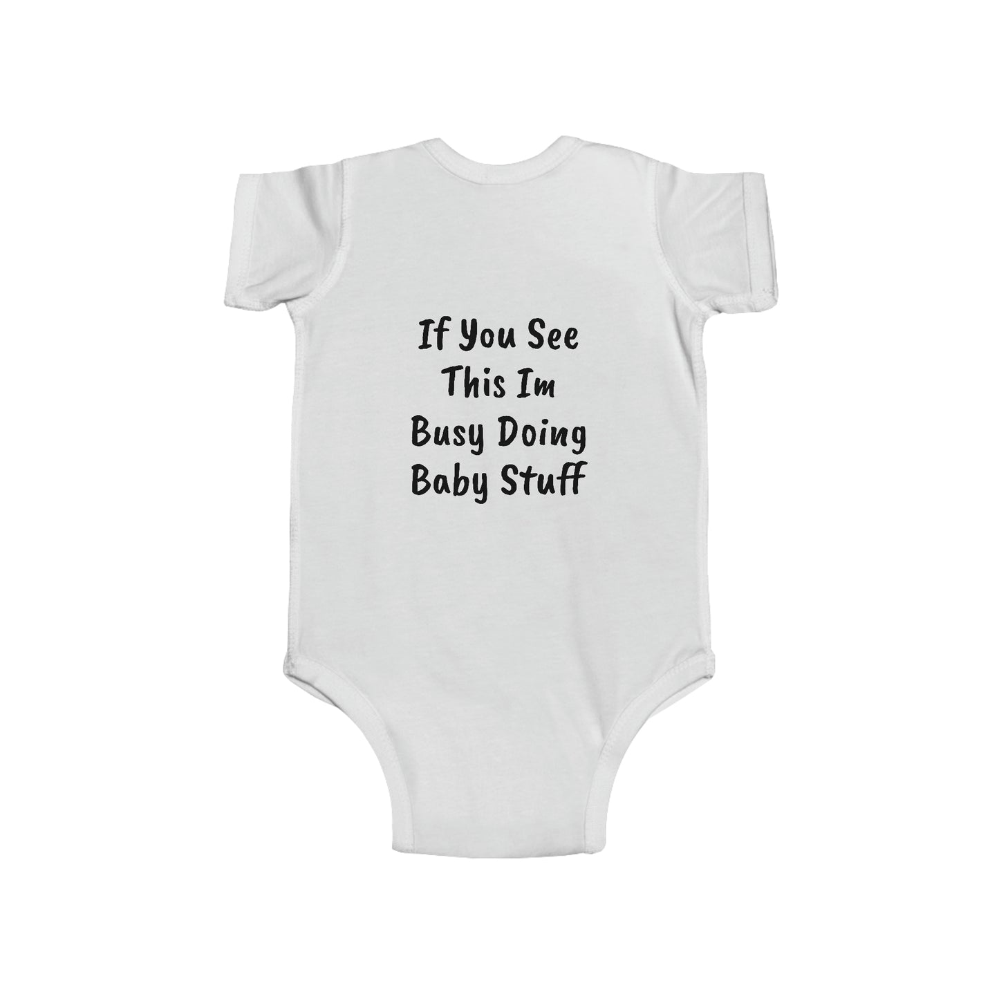 "Baby Stuff" DF Collection Infant Jersey Bodysuit