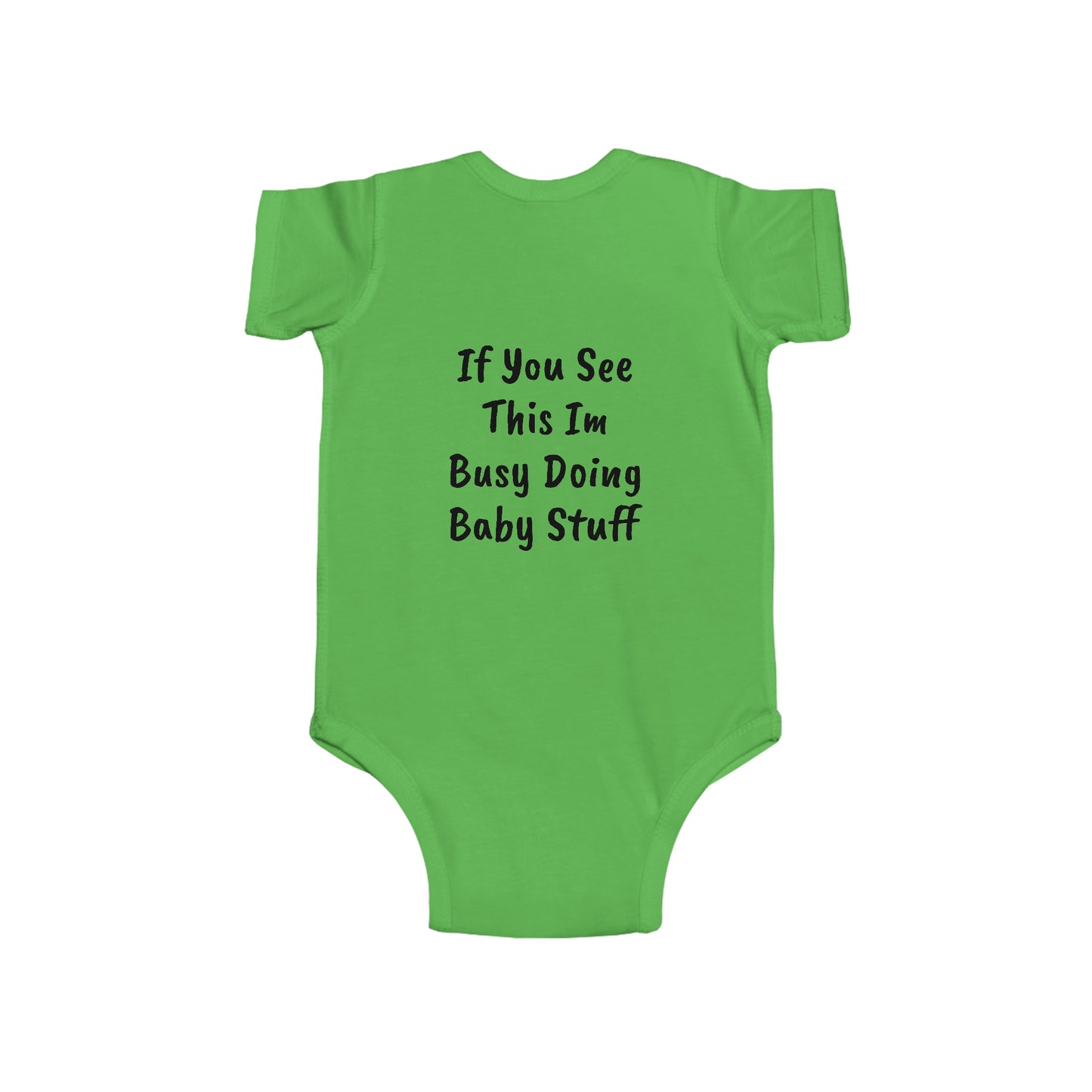 "Baby Stuff" DF Collection Infant Jersey Bodysuit