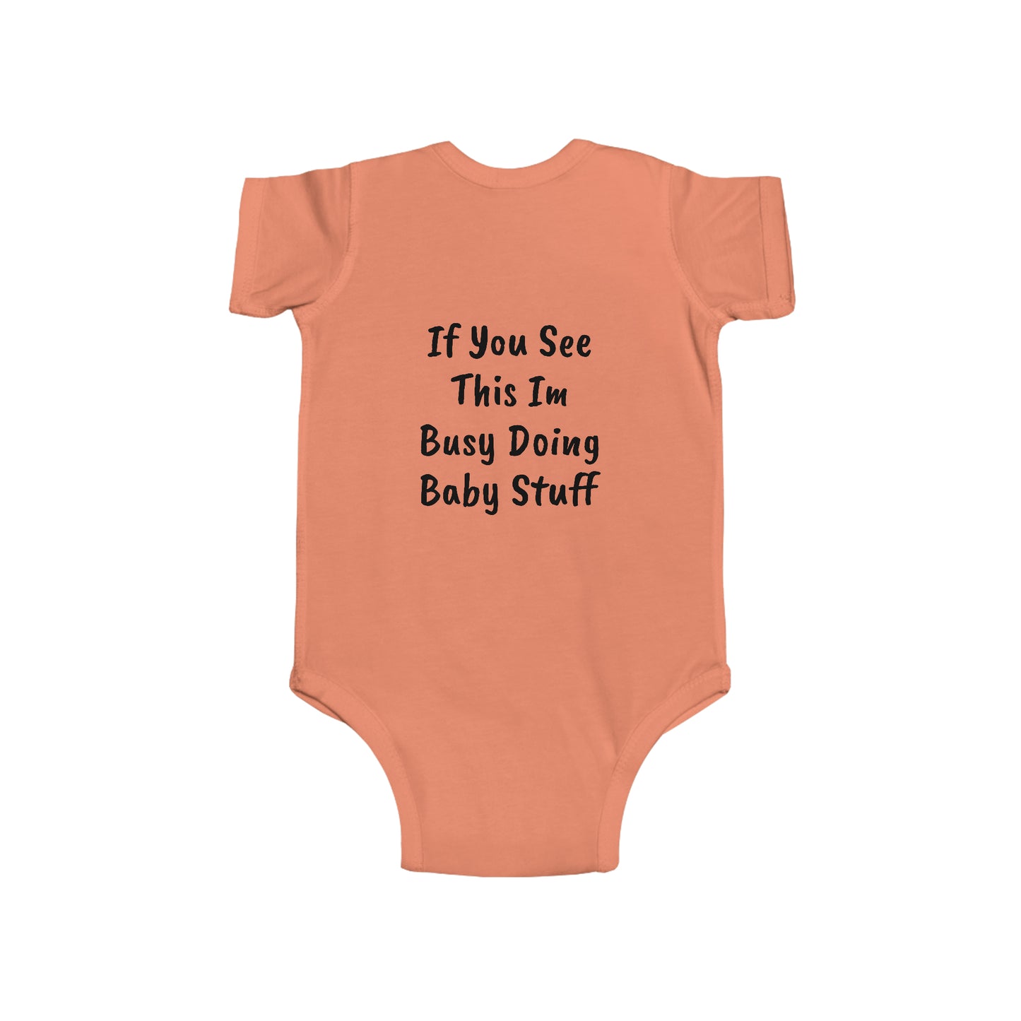 "Baby Stuff" DF Collection Infant Jersey Bodysuit