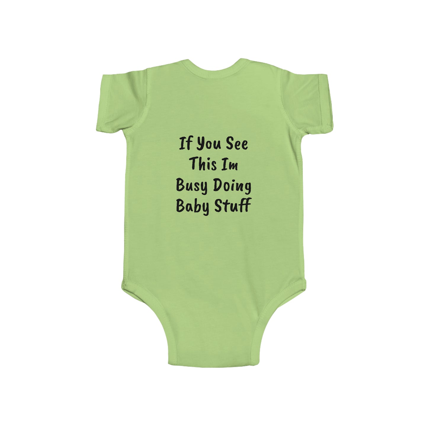 "Baby Stuff" DF Collection Infant Jersey Bodysuit