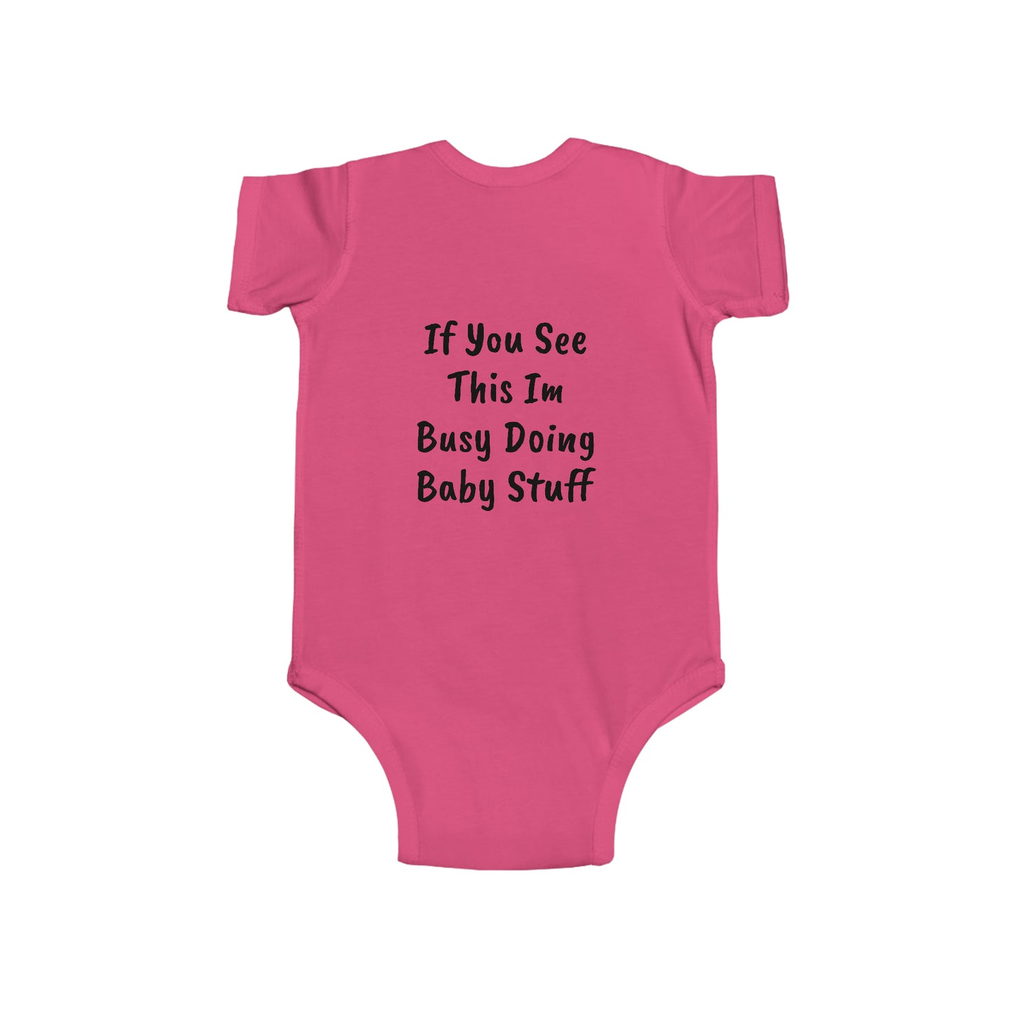 "Baby Stuff" DF Collection Infant Jersey Bodysuit