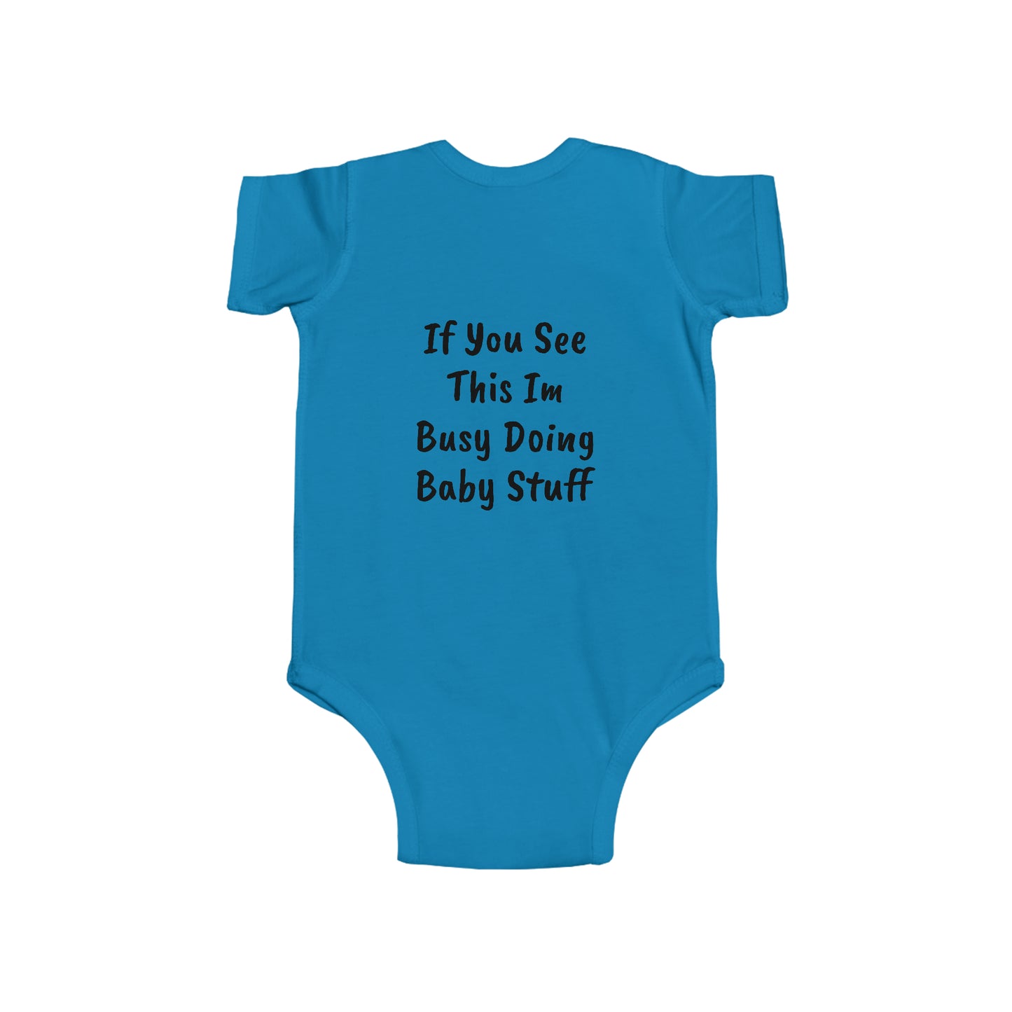 "Baby Stuff" DF Collection Infant Jersey Bodysuit