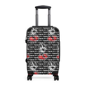 "Wilde Drip" Black Suitcase