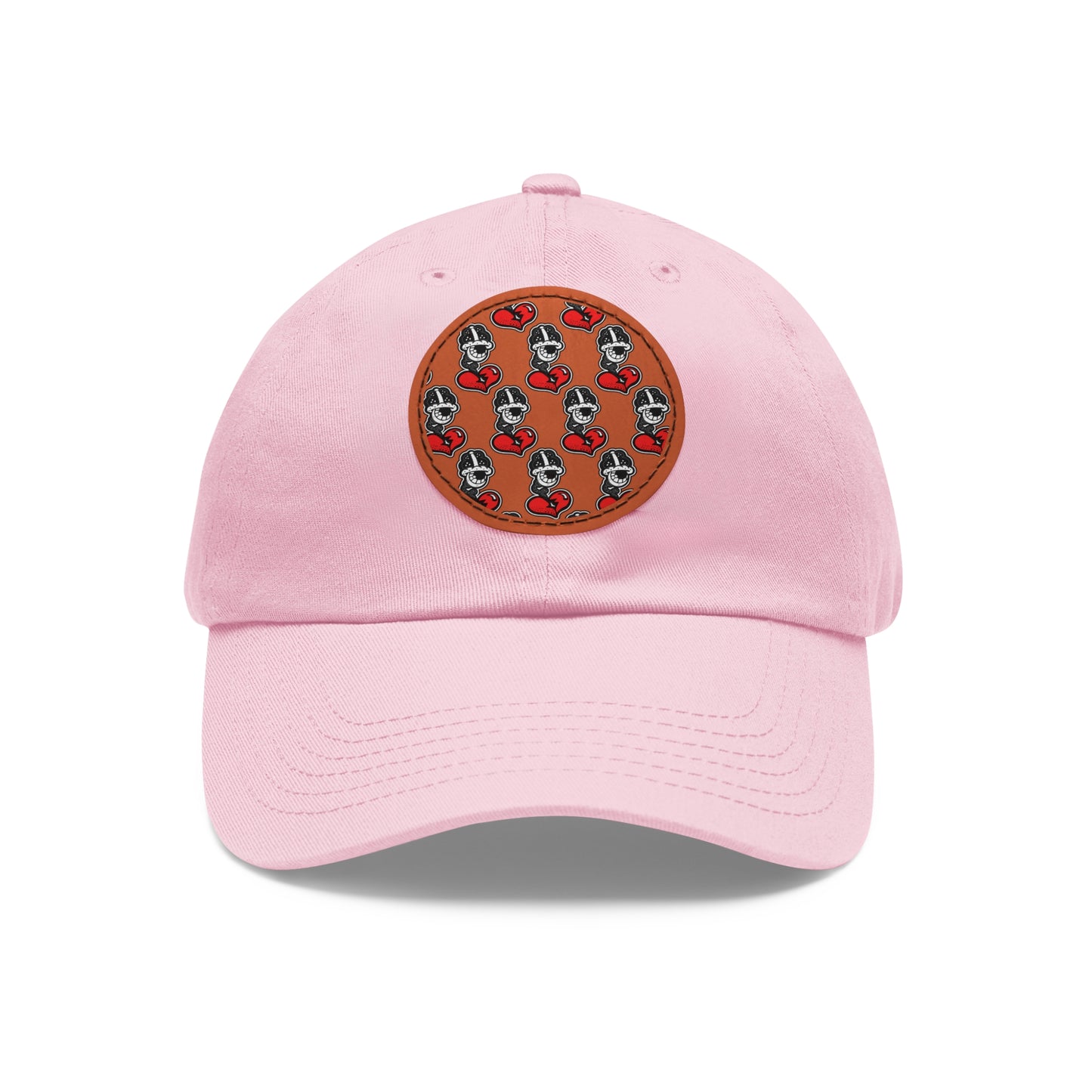 OG 2 Dad Hat with Leather Patch (Round)