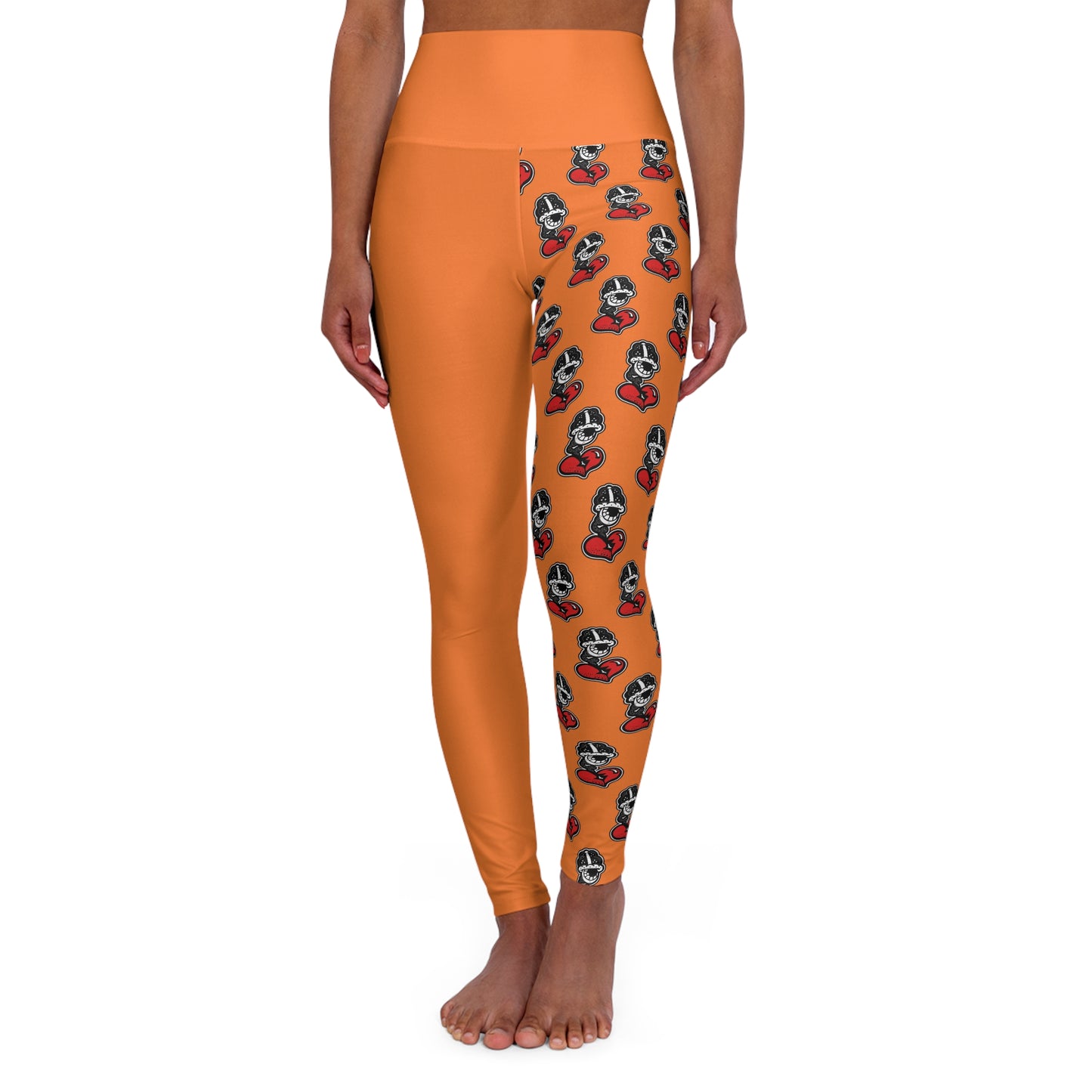 Crusta High Waisted Yoga Leggings (AOP)