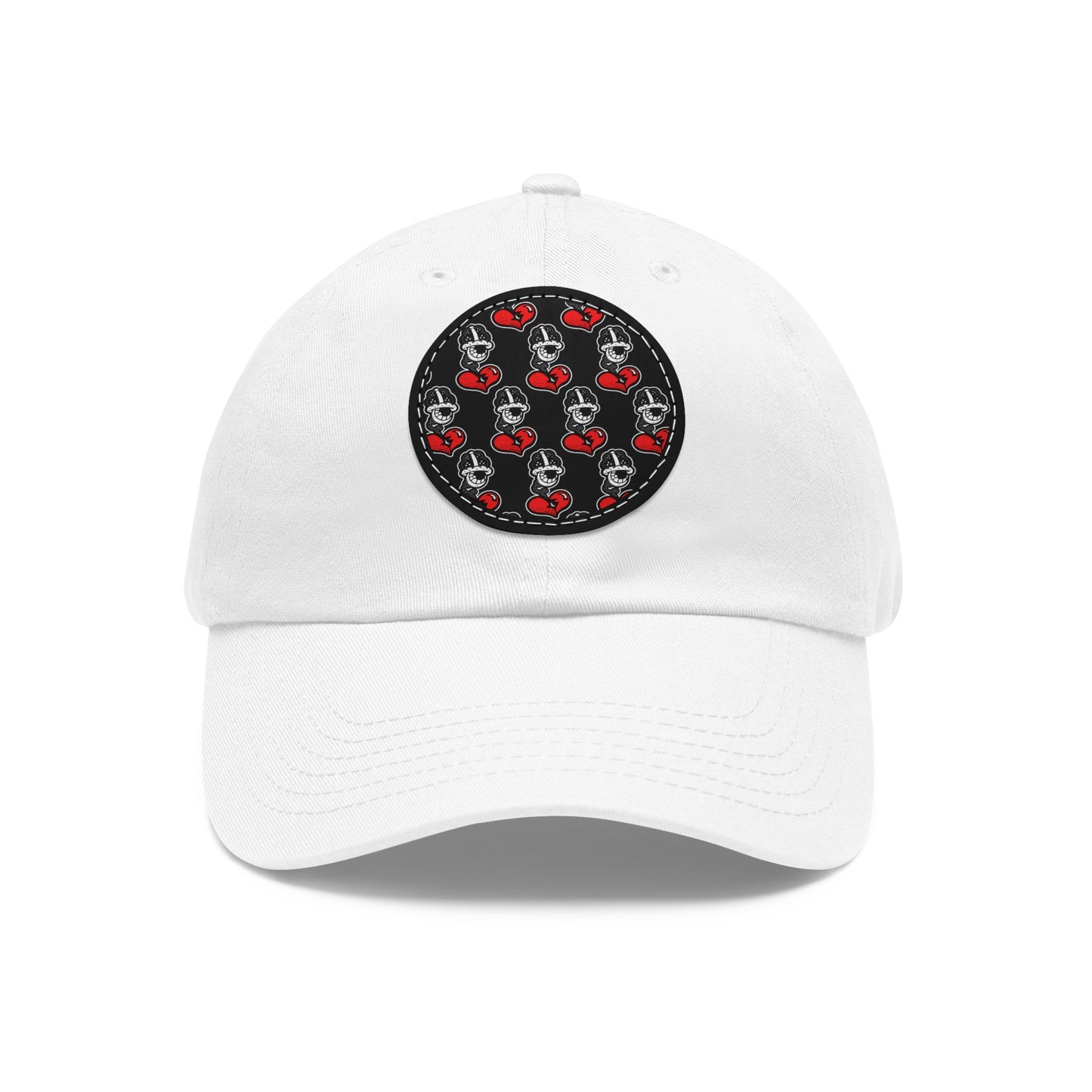 OG 2 Dad Hat with Leather Patch (Round)