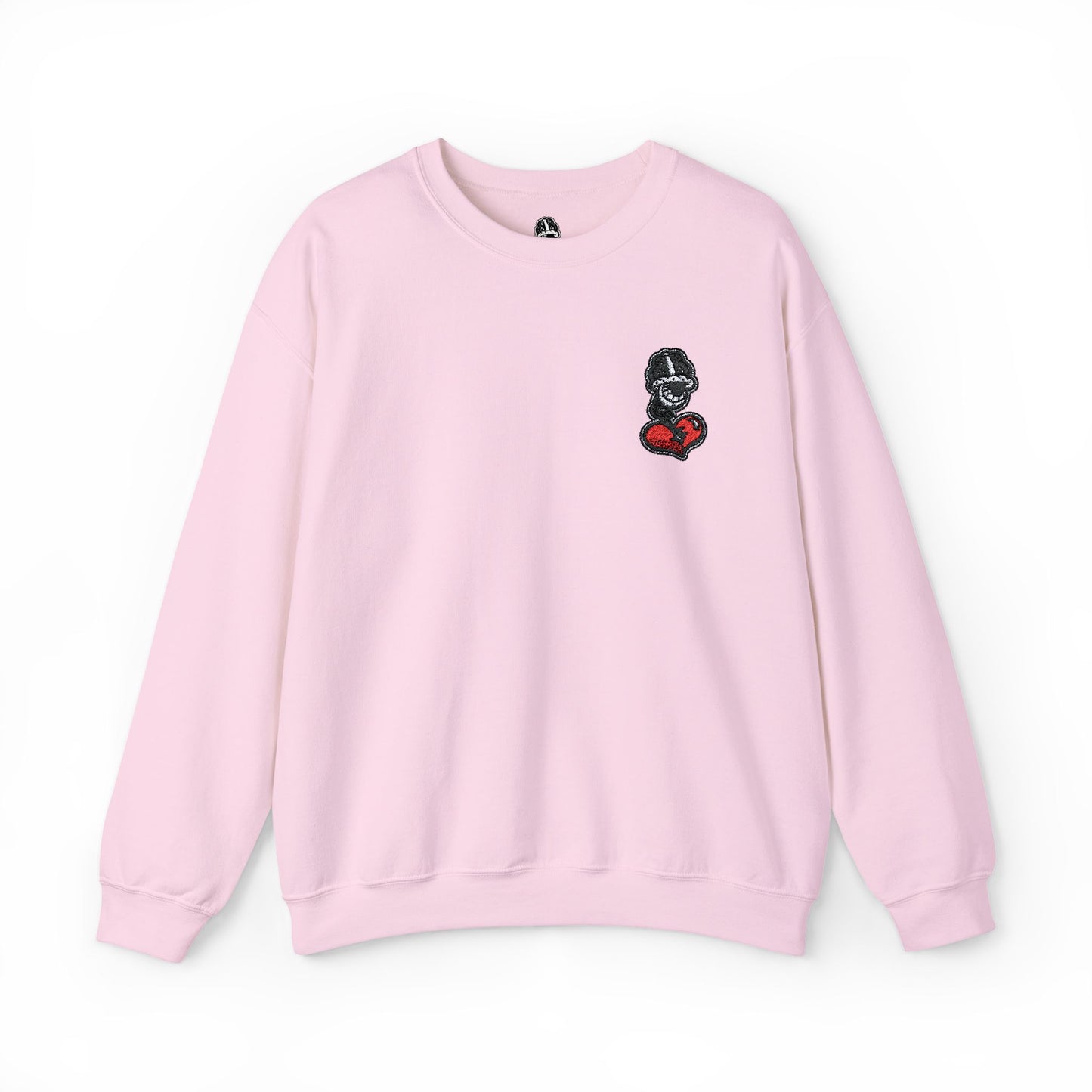 Embroiderd Heart Crewneck Sweatshirt DFCollection™