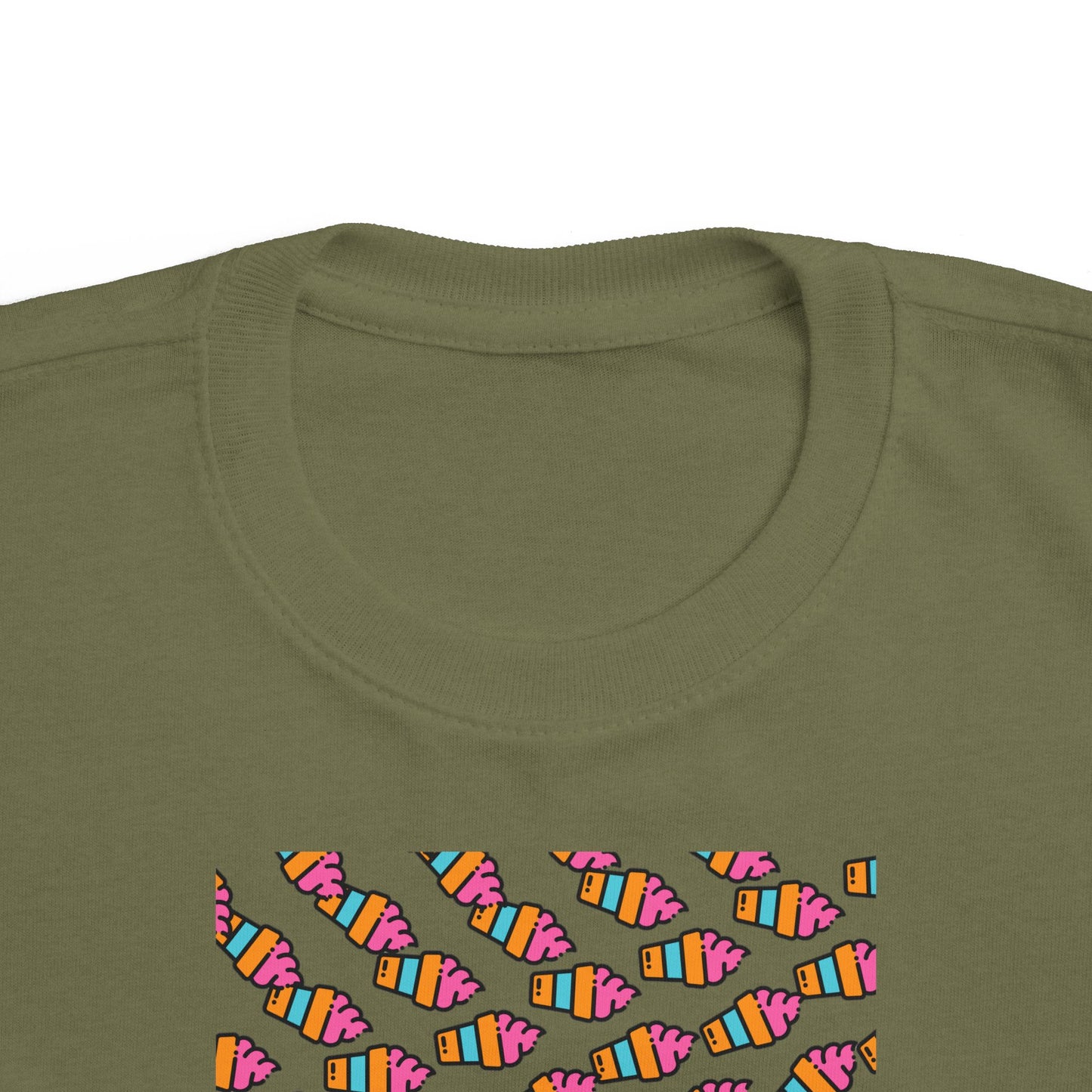 "Ice Cream Tee" For Toddlers