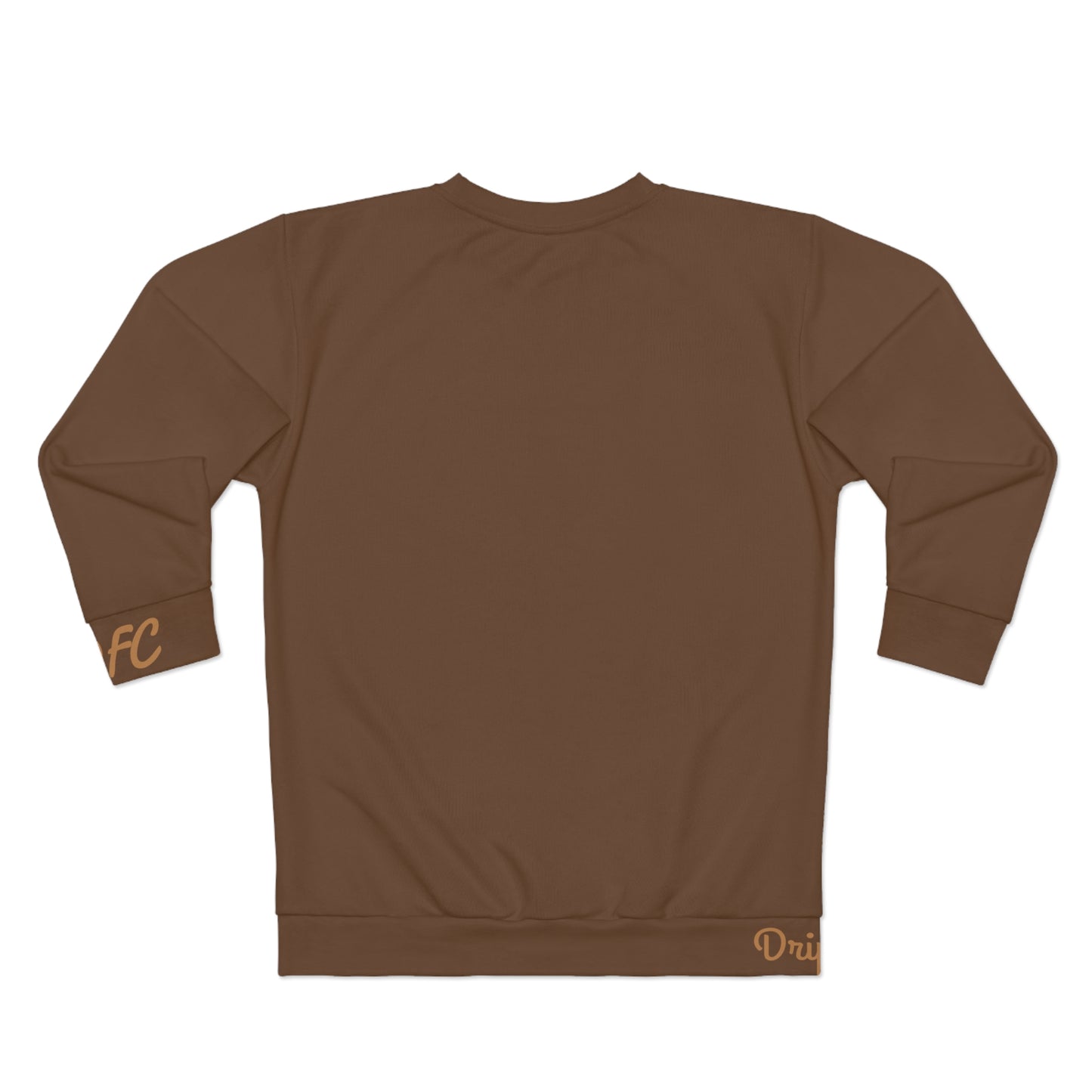 "Par 5" Brown Unisex Sweatshirt (AOP)