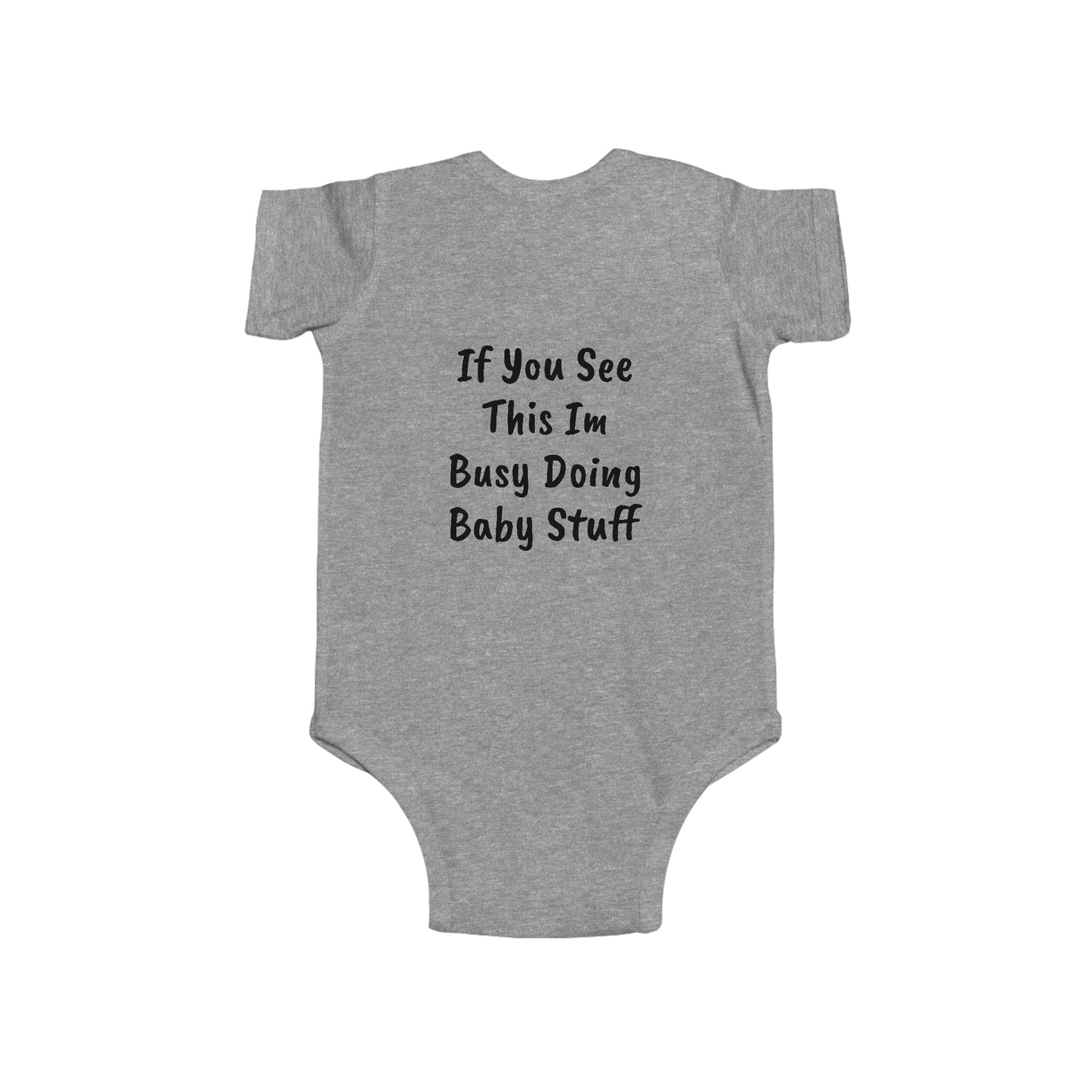 "Baby Stuff" DF Collection Infant Jersey Bodysuit